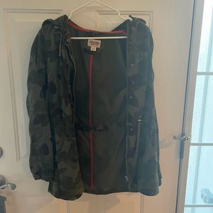 green camo jacket